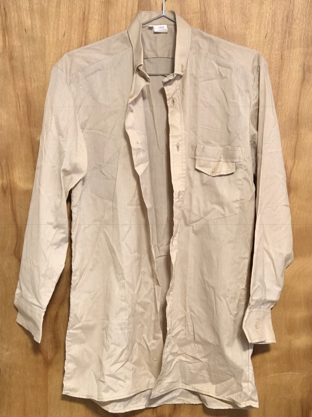 CONFECTIL BIRLAD BEIGE MEN'S SHIRT